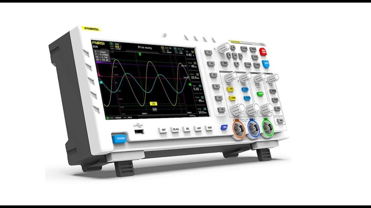 Компактный осциллограф FNIRSI 1014D (ADS1014D) | Лучшая модель за свою ...