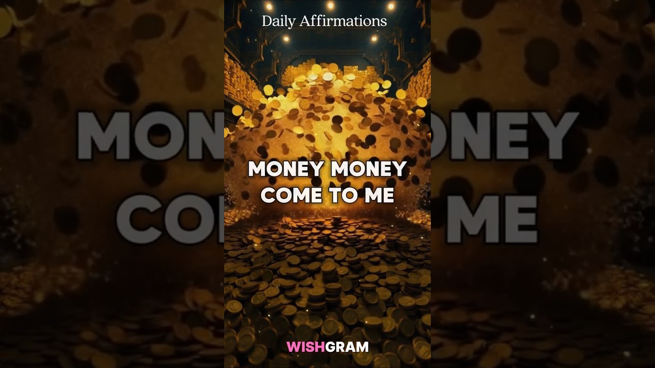 Money, Money, Come To Me 💗 #wishgram #affirmations