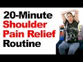 20-Minute Shoulder Pain Relief Routine with Real-Time Stretches & Exercises