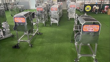 ☎️0979.42.42.69 - 0948222.727 MÁY CẮT NƯỚC ĐÁ UỐNG BIA🍺 5 LƯỠI có tay kéo an toàn