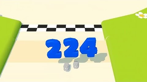 Number Run 3D - Gameplay Walkthrough Part 1 - All levels Game video