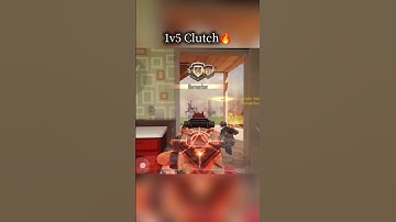 1v5 CLUTCH 😵 #codm #callofduty #clutch #shorts #gameplay #gaming #multiplayer
