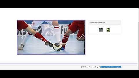 Sistem Informasi Geografis Penyewaan Lapangan Futsal Berbasis Web