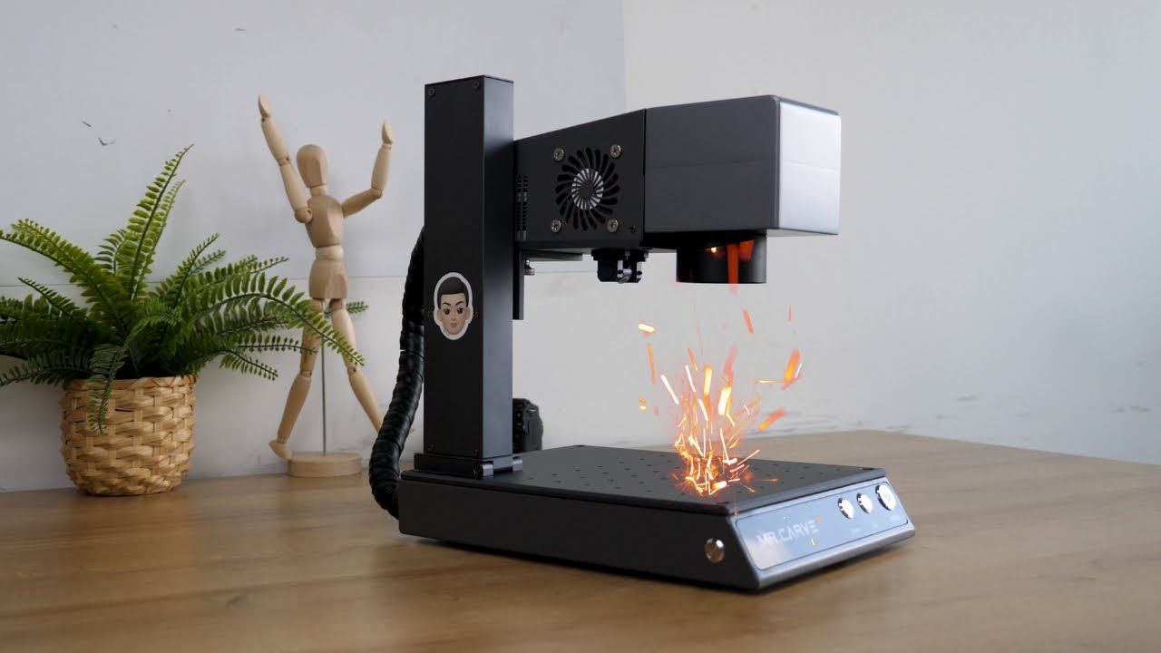 MR.CARVE DJ7 Laser Engraver Machine With Higher Stands and RT5