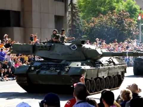 2011 Calgary Stampede Parade- Canadian Army