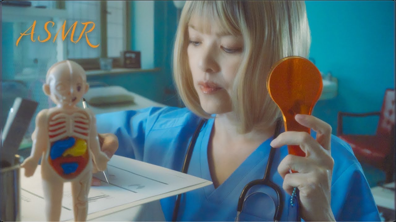 ASMR ちょっぴり意味不明な目の検査