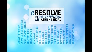 eResolve Sessions Introduction - NLP & Life Coaching with Ashish Sehgal