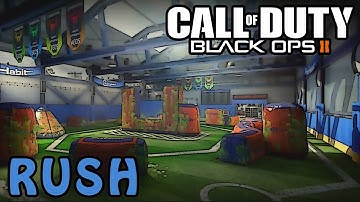 "RUSH" Gameplay - Black Ops 2 Multiplayer Map DLC - New VENGEANCE Map Pack 3 DLC COD BO2!