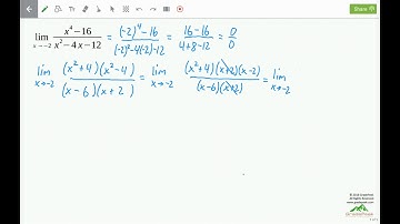 GradePeak Calculus 1 Zero Over Zero Indeterminate Form Limit 2 07