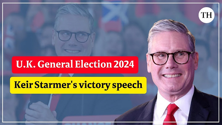 Keir Starmer's victory speech in full | U.K. General Election 2024