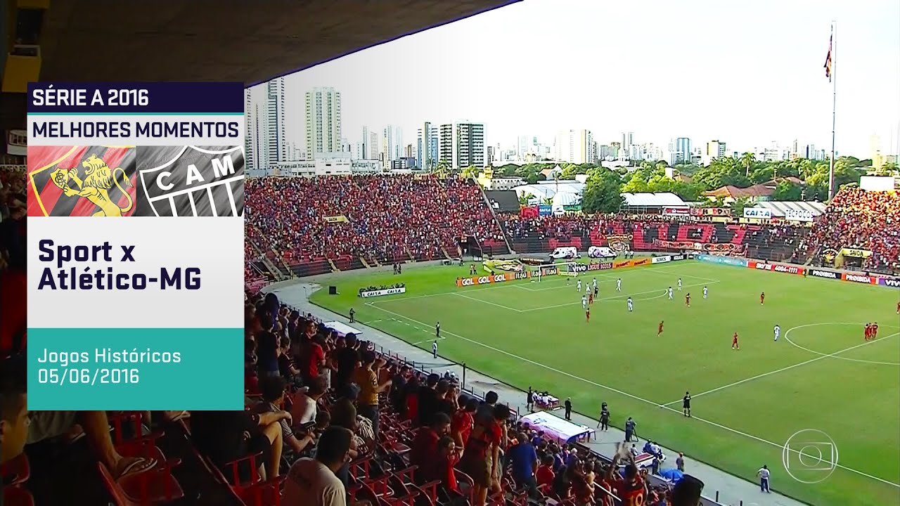 Melhores Momentos de Sport 4 x 4 Atlético-MG pelo Brasileirão 2016