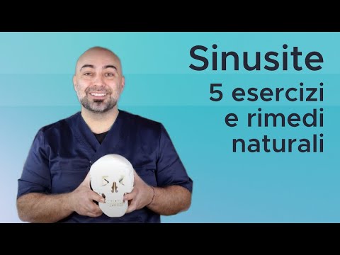 5 Esercizi per la Sinusite grazie all'osteopatia e le tecniche posturali
