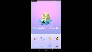 Evolución de Omanyte a  Omastar