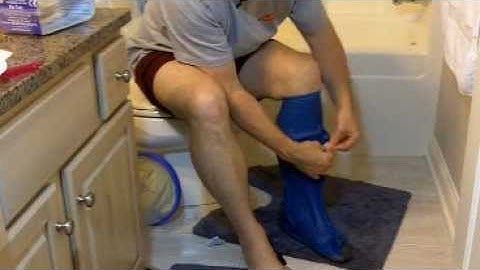 Taking a Shower with a Cast-Drypro