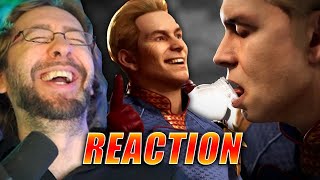 MAX REACTS: Homelander Reveal - Mortal Kombat 1