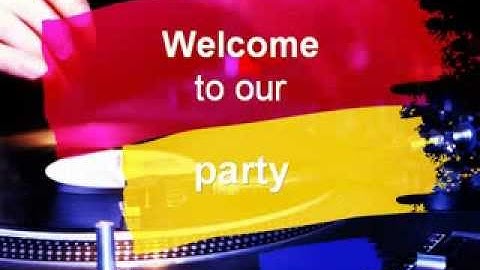 DJ Equipment PowerPoint Template by PoweredTemplate.com