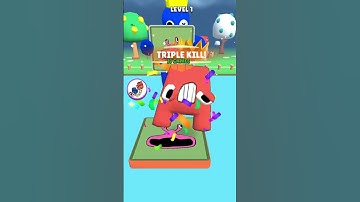 Level.1-2 | Alphabet Fall io Match Race #shorts