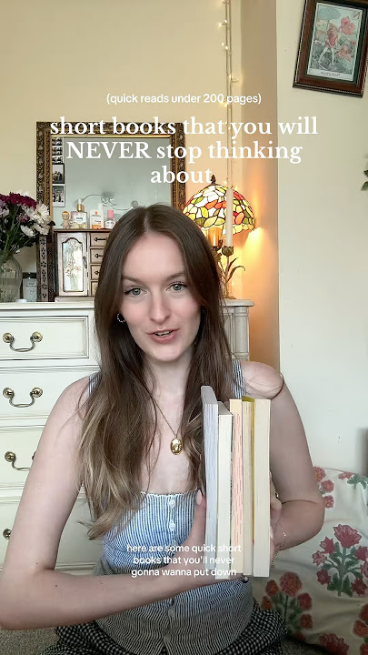 short/quick books that you NEED to read #booktube #bookrecommendations #books #bookrecs  #reading