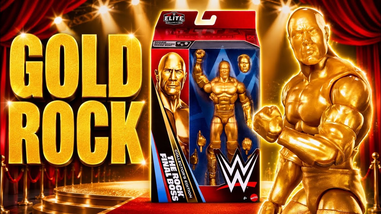 WWE Made The Rock Into an Elite Trophy?! - YouTube