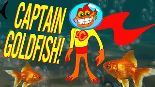 CAPTAIN GOLDFISH! Underwater Superhero Mystery | Animated by WAYNIMATION | designed by Matthew App screenshot 2