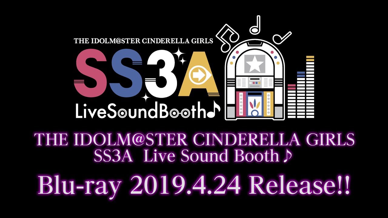 The Idolm Ster Cinderella Girls Ss3a Live Sound Booth Blu Ray アソビストア特装版 初回限定生産