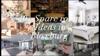 10  Spare room ideas for bloxburg