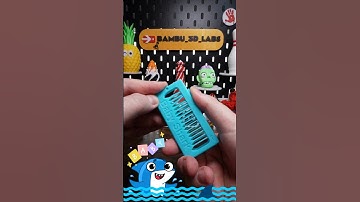 3D Printed Baby Shark Musical Fidget #3dprinting #fidget"