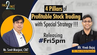 Releasing Tomorrow - 4 Pillars of Profitable Stock Trading with Special Strategy !!! #Face2Face