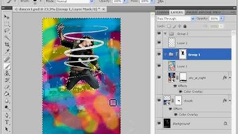 Photoshop Groovy Dancer Tutorial - Part 17