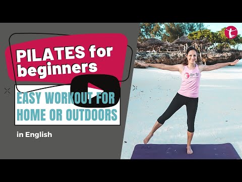 Pilates for beginners - 10 minute easy workout for home or outdoor