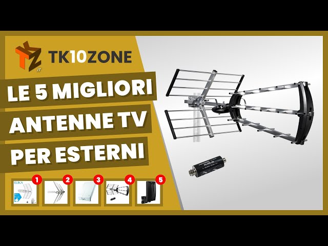 Le 5 migliori antenne TV per esterni 