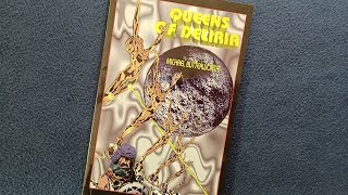 BOOK COVER REVIEW: QUEENS OF DELIRIA, MICHAEL BUTTERWORTH, 1977 (1995), Collectors Guide Publishing