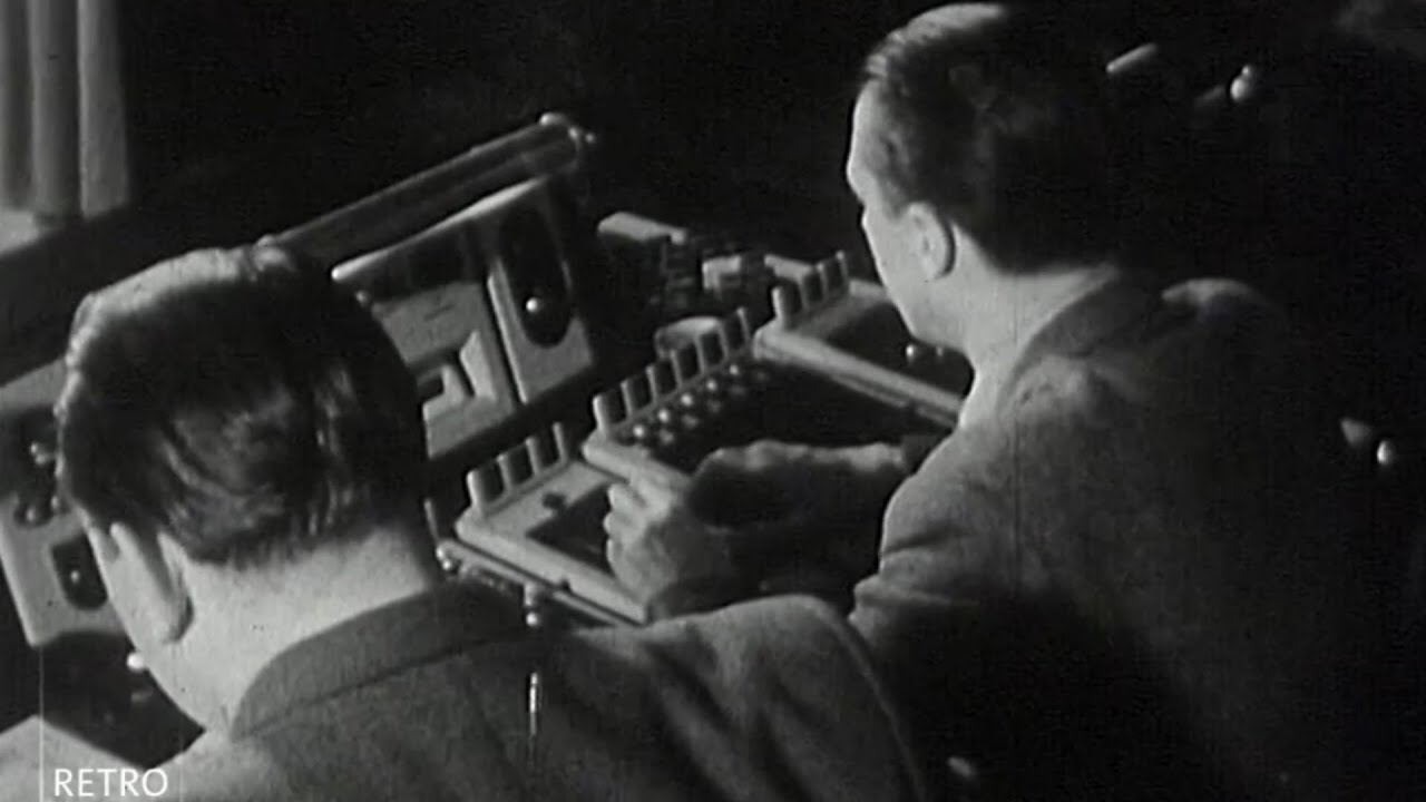 Hinter den Kulissen von Radio Bremen (1954)