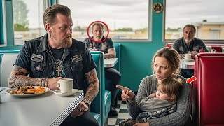 Can I Take the Leftovers for My Daughter?” — The Biker’s Reaction Left the Whole Diner Silent