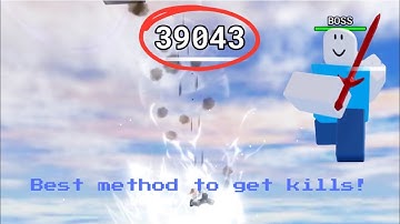 How to get kills quick in Killstreak Sword Fighting