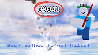 How to get kills quick in Killstreak Sword Fighting