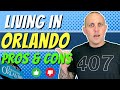 TOP 5 Pro's and Con's of Living in Orlando Florida