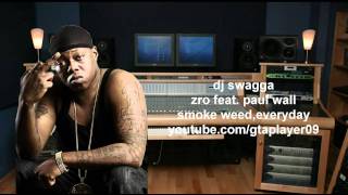 zro feat.paul wall-smoke weed,everyday(slowed n sliced)