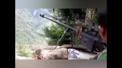 AKSI SNIPER TNI MEMBIDIK ANGGOTA KKB PAPUA