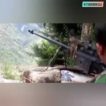 AKSI SNIPER TNI MEMBIDIK ANGGOTA KKB PAPUA