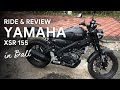 Yamaha XSR155 English Review and Ride in Bali