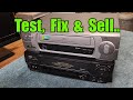 Dealing with ewaste testing lg  nec vcrvhs players how to clean  fix mode switch problems