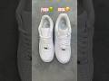 Real Vs Fake White Air Force 1  sneakerhead  sneakers  viral