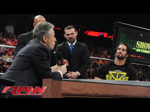“The Daily Show with Seth Rollins”: Raw, March 2, 2015 video