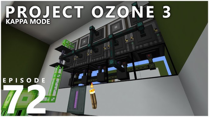 rod Utilgængelig Forkert Project Ozone 3 Kappa Mode - UNDER PRESSURE [E50] (Modded Minecraft Sky  Block) - YouTube