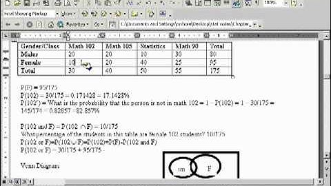 3.3 The addition Rule Part 2