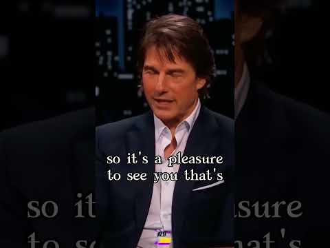 Tom Cruise Interview With Jimmy Kimmel Part 2 😊😁