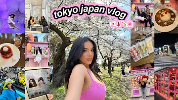 2 weeks in TOKYO VLOG ✈️ 🇯🇵 | Full itinerary, where to eat, shop, cherry blossoms