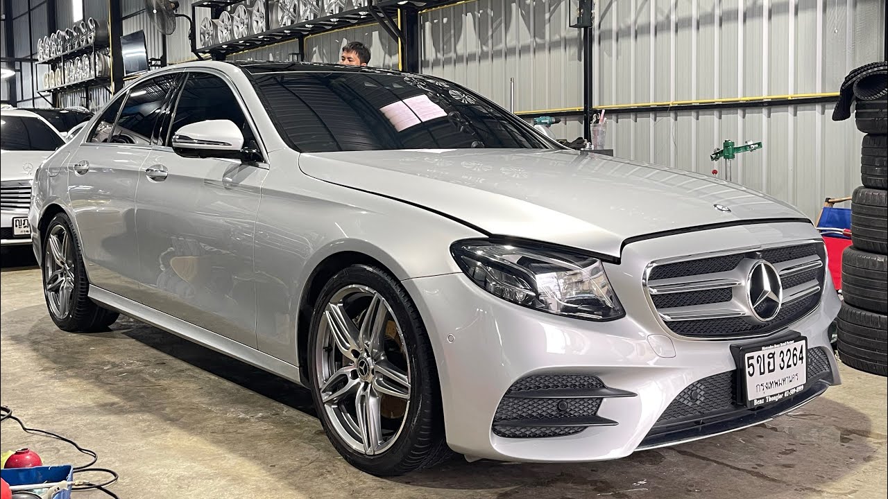 Benz E-Class W213 E220d amg ปี 2017 Service 120,000 โดนเท่าไร ?