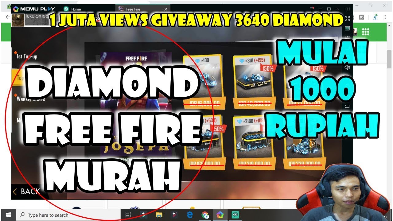 Cara Beli Diamond Free Fire Murah Lukulo Media